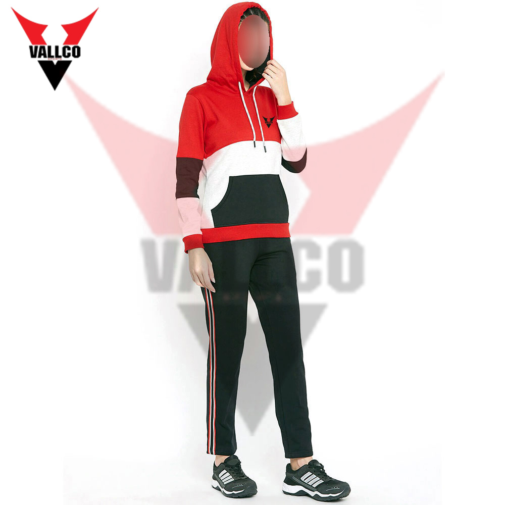 Best Quality Breathable Product Tracksuit OEM Service Blank Custom Design Women Tracksuit  - view 15