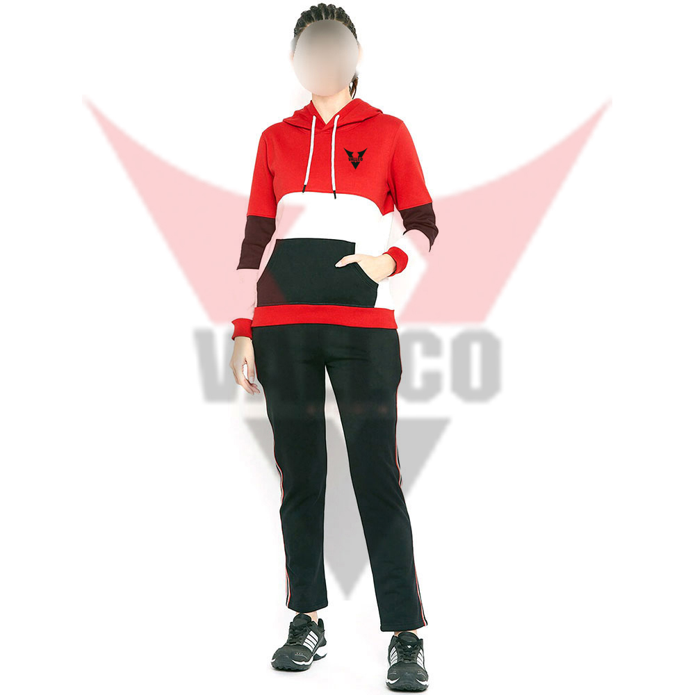 Best Quality Breathable Product Tracksuit OEM Service Blank Custom Design Women Tracksuit  - view 19