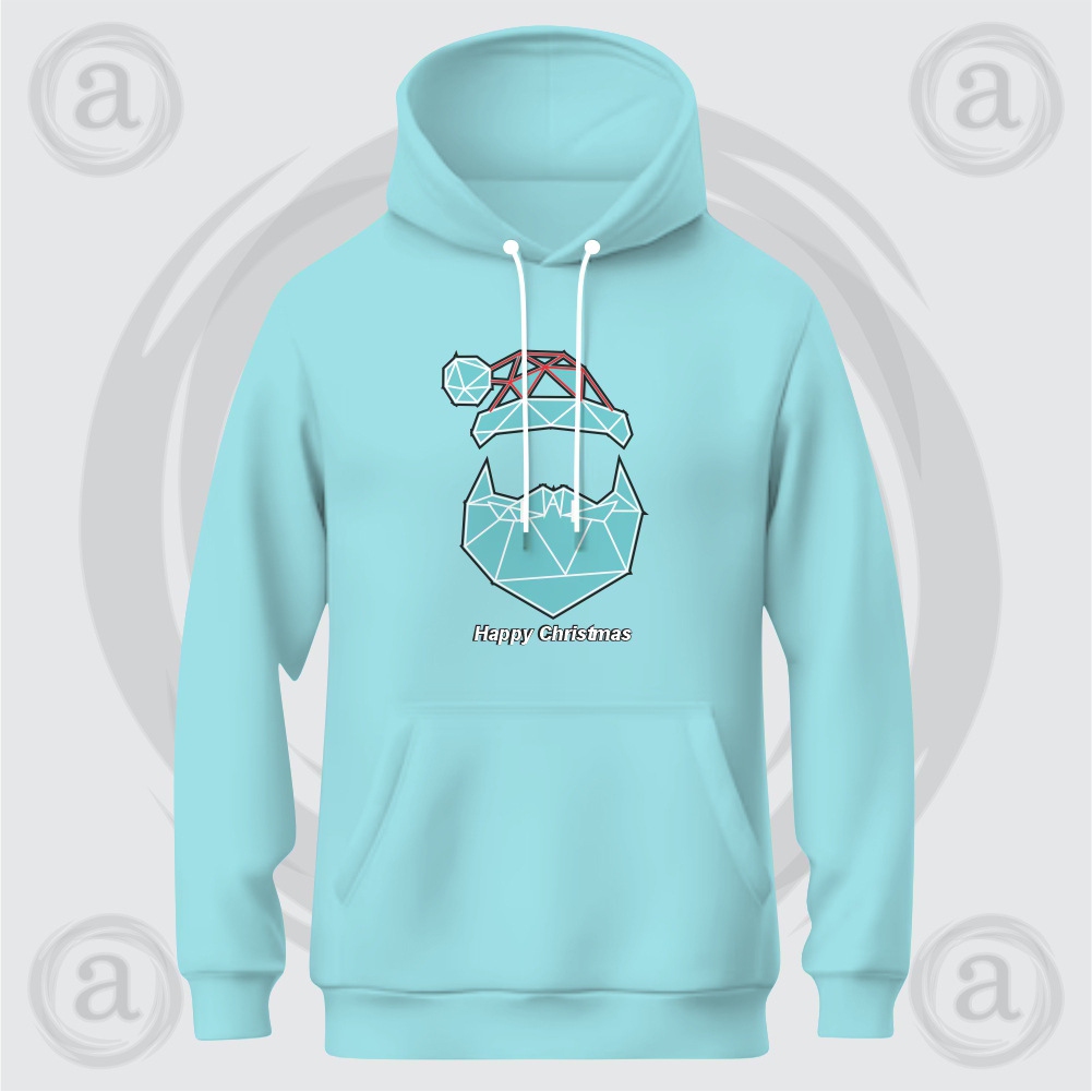 merry Christmas custom hoodie men women  sublimation sweatshirt sublimation - view 2