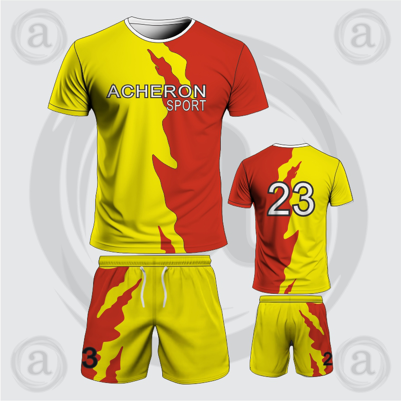 Soccer custom football uniform high quality sublimation printing  - view 2