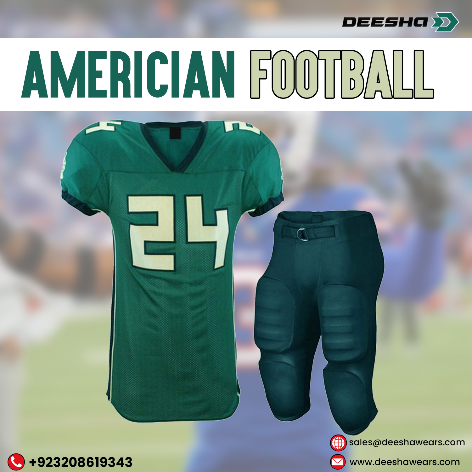 American Football Reversible Jerseys Golden Torjans - view 2