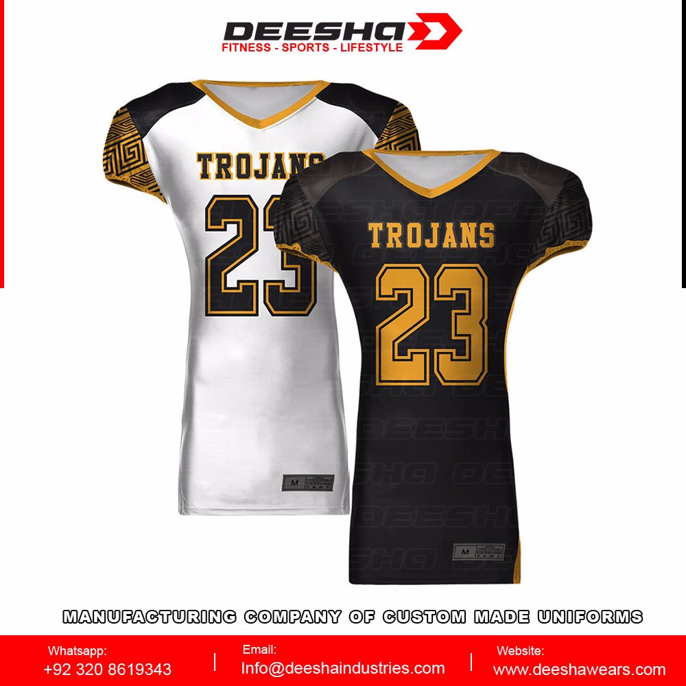 American Football Reversible Jerseys Golden Torjans - view 3