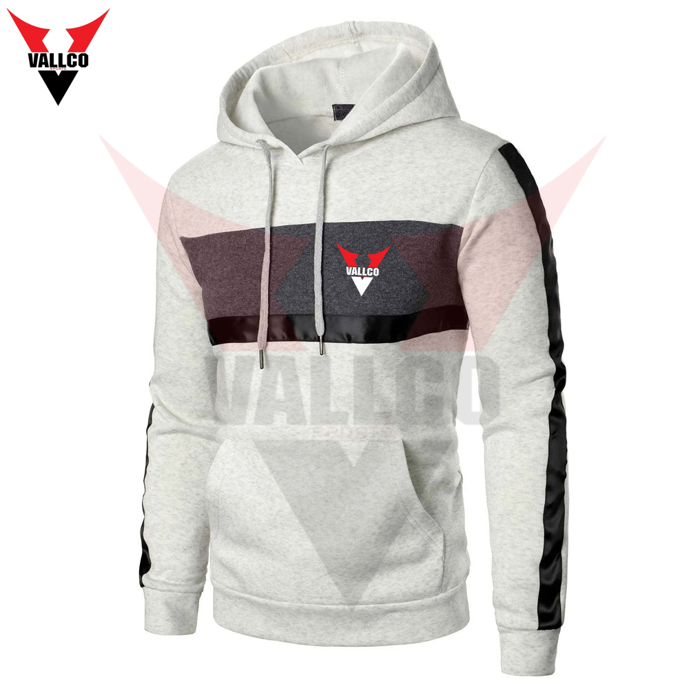 With Reasonable Breathable Cotton Fleece Fabric Men Outer Wear With Hood Pullover Style - view 2