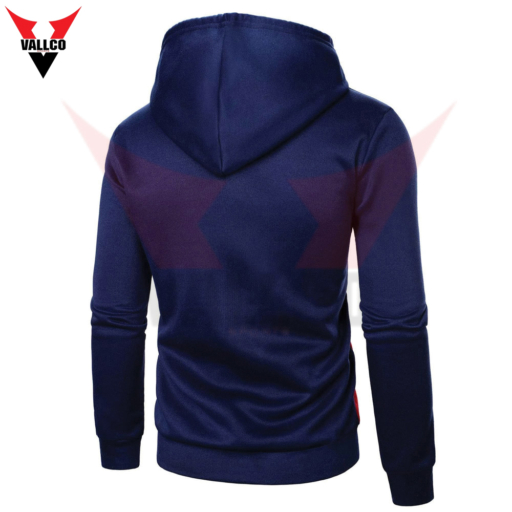 With Reasonable Breathable Cotton Fleece Fabric Men Outer Wear With Hood Pullover Style - view 3