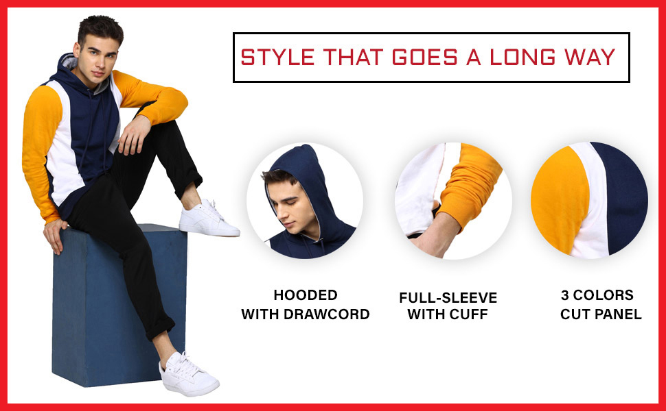 With Reasonable Breathable Cotton Fleece Fabric Men Outer Wear With Hood Pullover Style - view 19