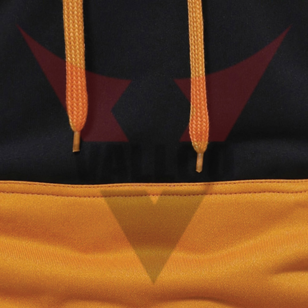 Plus Size Good Selling Cotton Fleece Material Highest Quality Causal Adult Wear Black Golden Hoodies - view 13