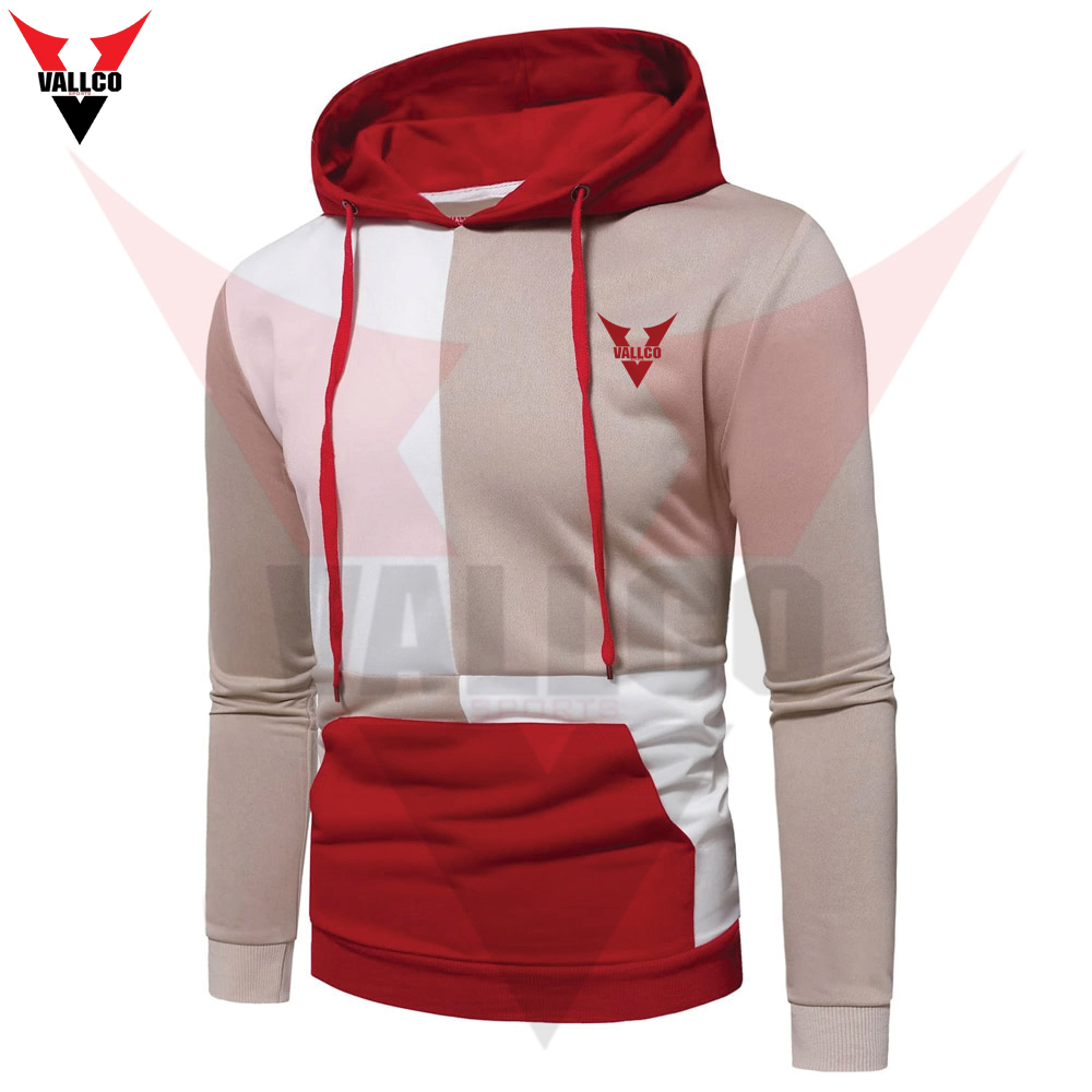 Color Block Highland Quality Customization Logo Print Soft Fabric Men Outer Wear Hoodies - view 9