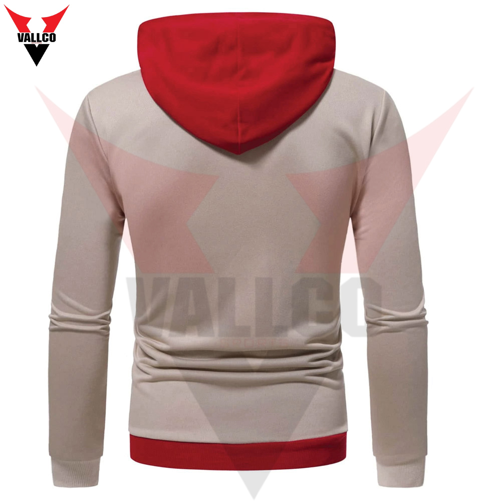 Color Block Highland Quality Customization Logo Print Soft Fabric Men Outer Wear Hoodies - view 13