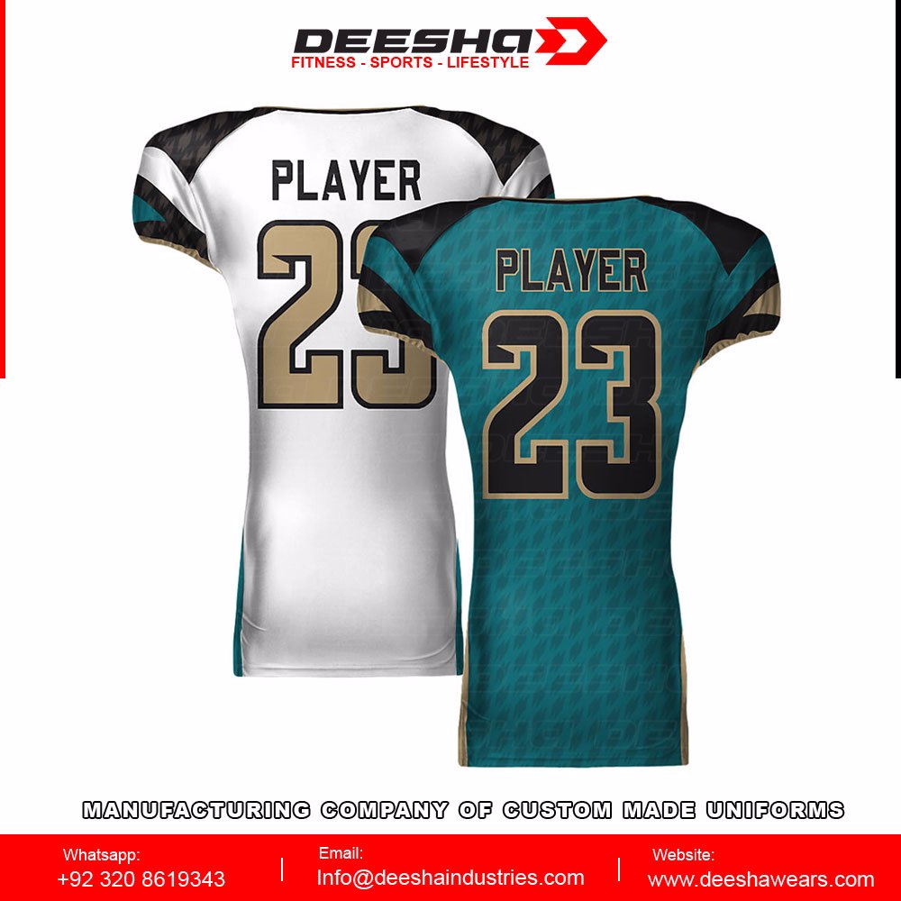 American Football Reversible Jerseys Green Spartans - view 3