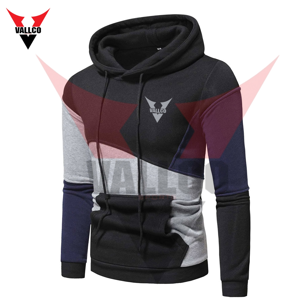 Pullover Casual Street Outdoor Knitted Plain Dyed Sweatshirt Fabric Support Plus Size Hoodies - view 2