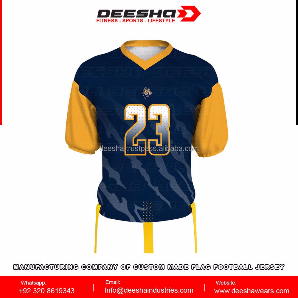 Custom Men's Flag Football Jersey Wildcats