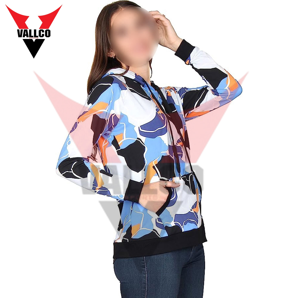 Hot Sale Plus Size Hoodies Unique Design In Different Color Autumn Winter Wear Women Hoodies - view 4