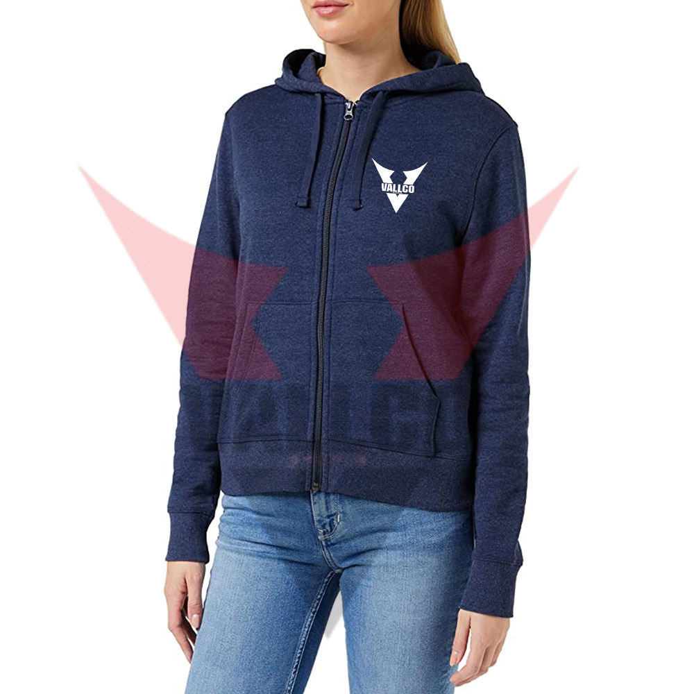 Full Zipper With Hood Highest Quality Make Your Own Newest Deign Women Wear Hoodies
