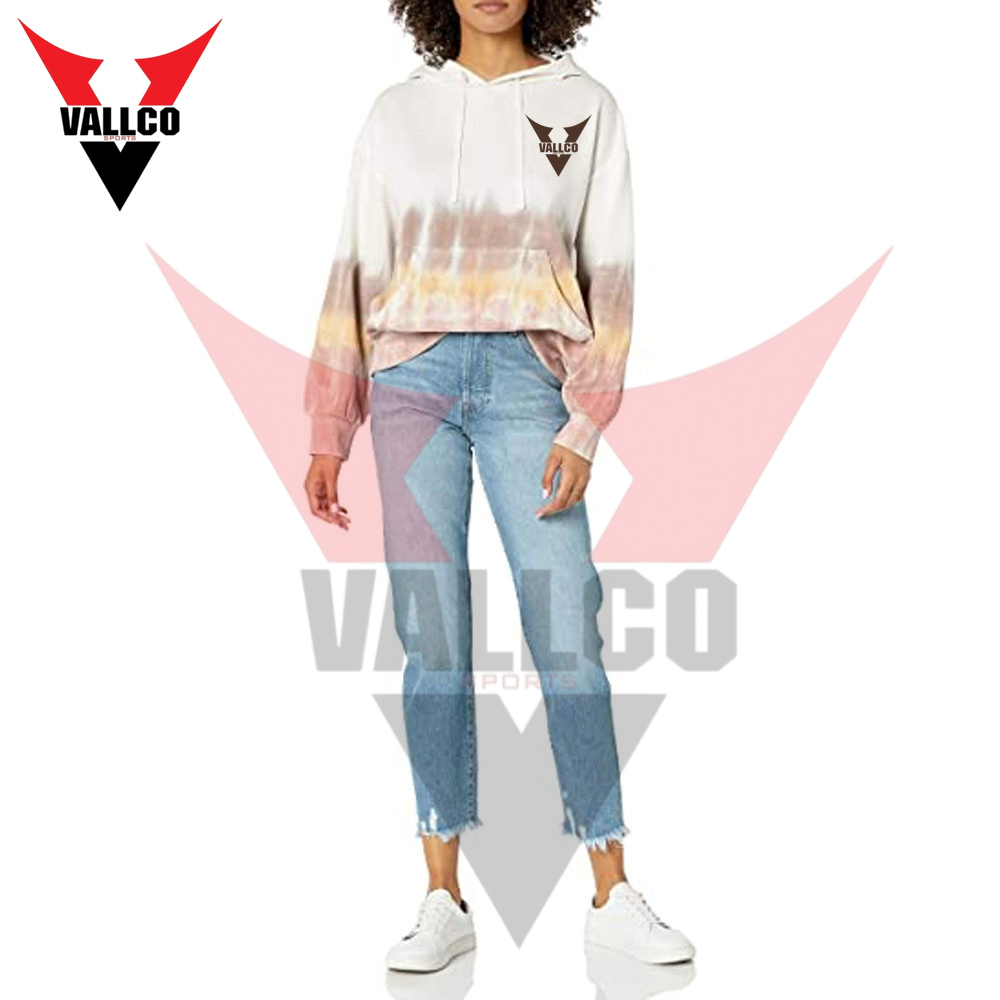 New Arrival Highest Quality Multi Color Pullover Style Outer Wear Women Customized Made Hoodies - view 8