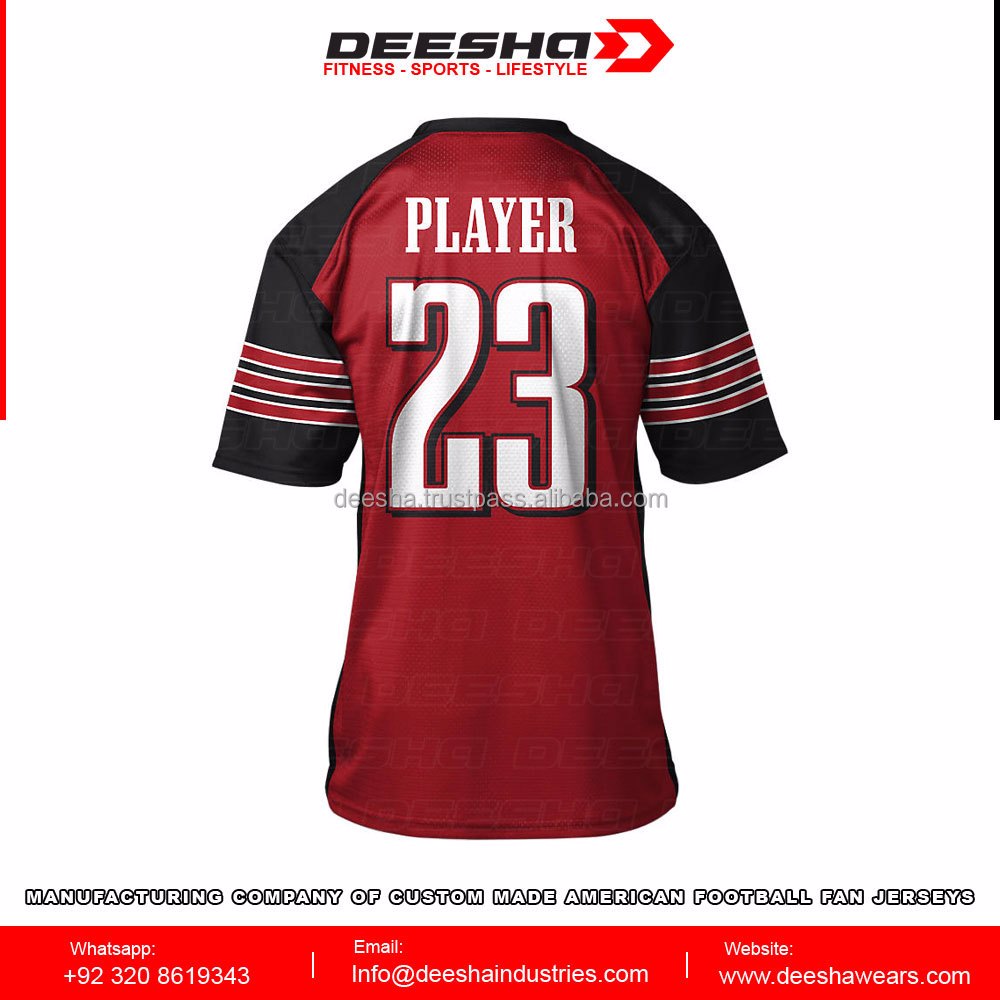 Custom Men's Fan Football Jersey Mustangs - view 3