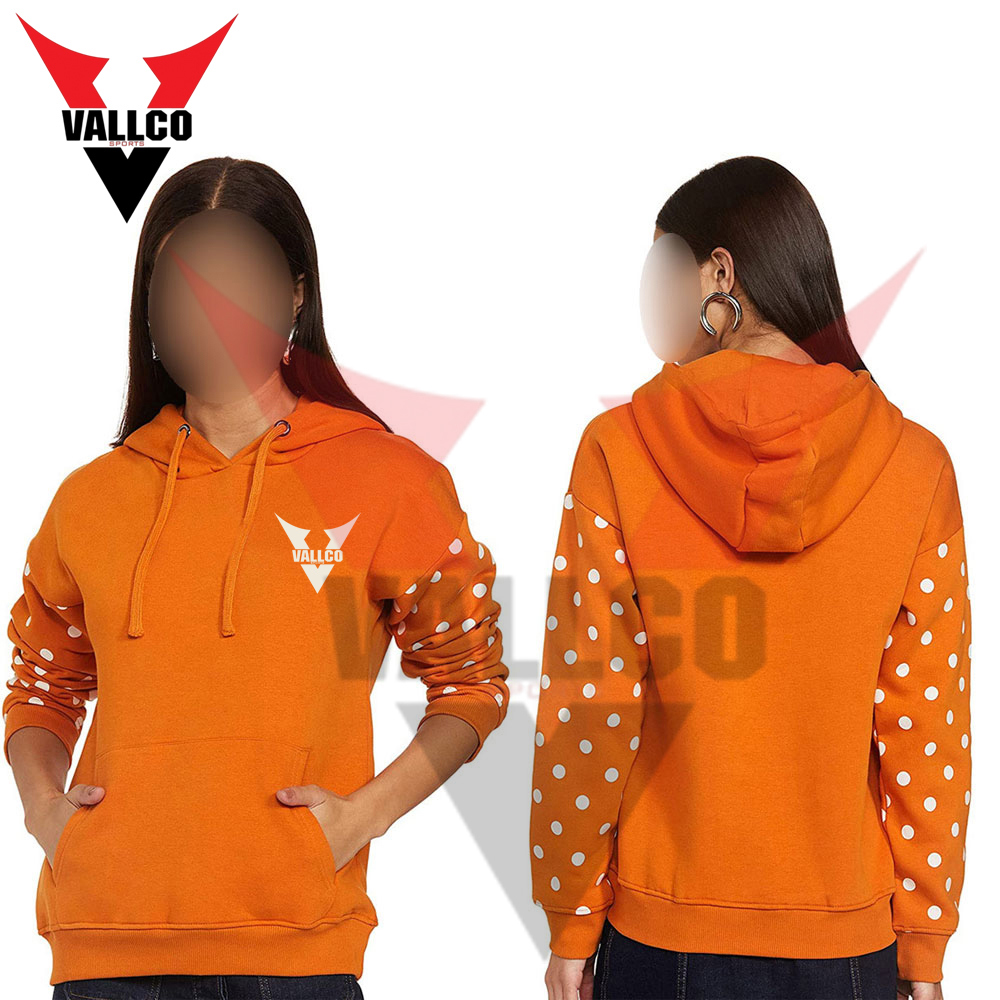 Orange Color Good Seller Make Your Own New Arrival OEM Service Women Hoodies - view 14