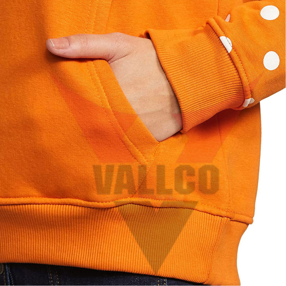 Orange Color Good Seller Make Your Own New Arrival OEM Service Women Hoodies - view 15