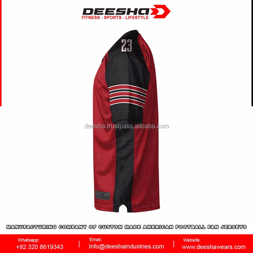 Custom Men's Fan Football Jersey Mustangs - view 5