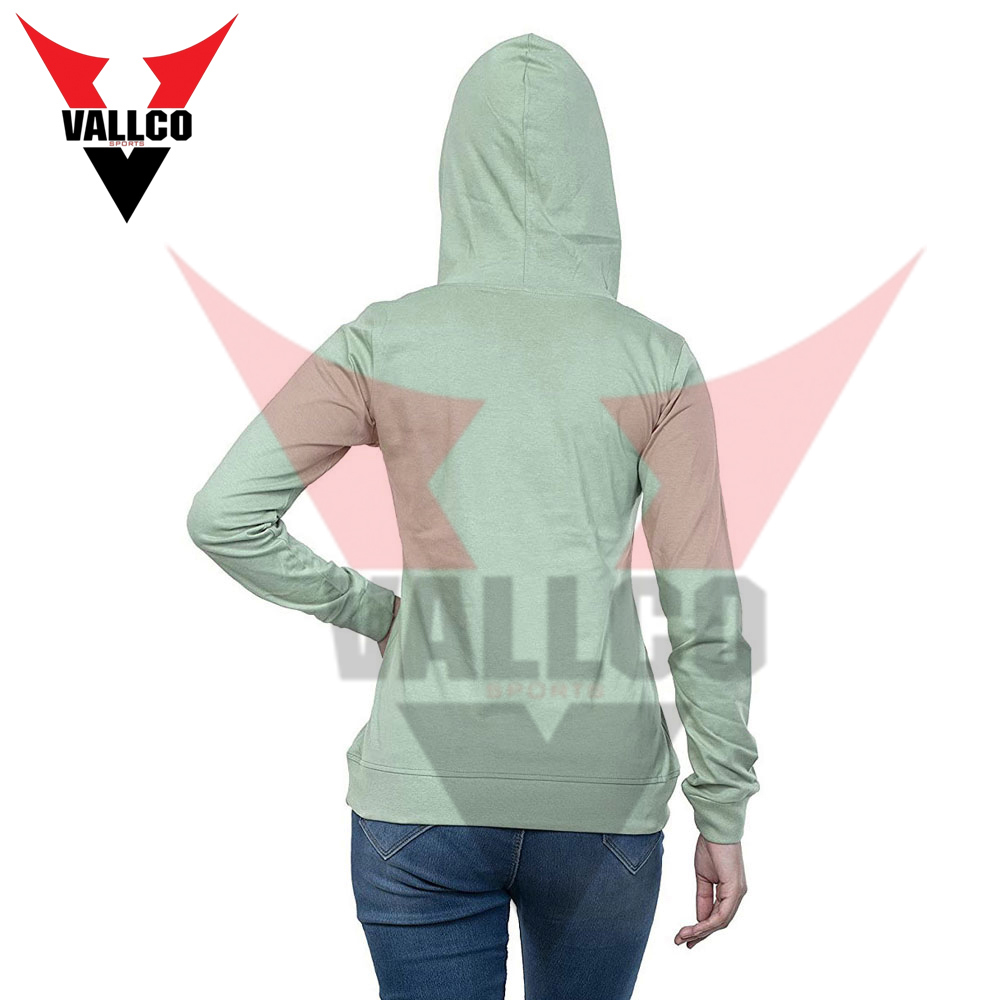 In One Solid Color Customized Made New Arrival Make Your Own Women Hoodies - view 5