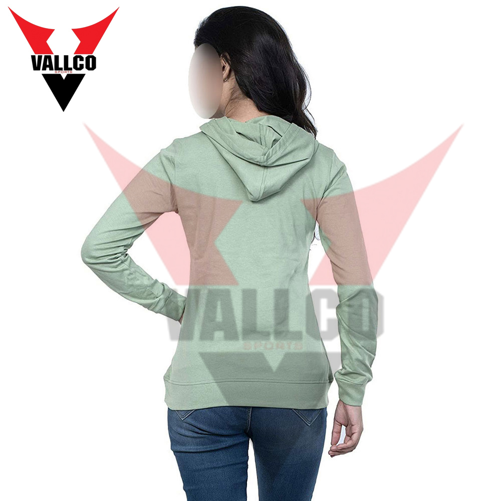 In One Solid Color Customized Made New Arrival Make Your Own Women Hoodies - view 6