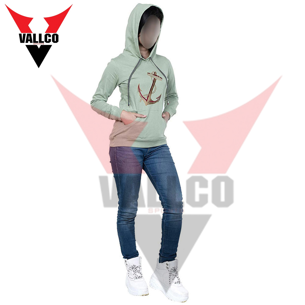 In One Solid Color Customized Made New Arrival Make Your Own Women Hoodies - view 16