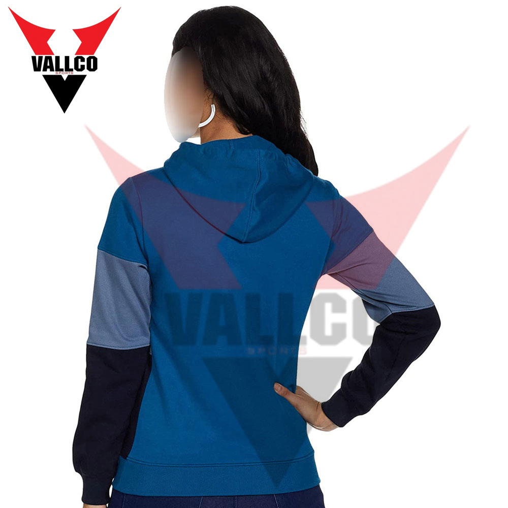 Blue Black Color Good Quality Make Your New Arrival Women Street Wear Hoodies - view 11