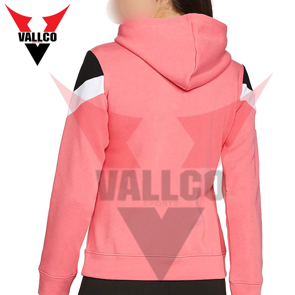 Customized Contrast Color Highest Quality Make Your Own Newest Style Women Hoodies - view 13