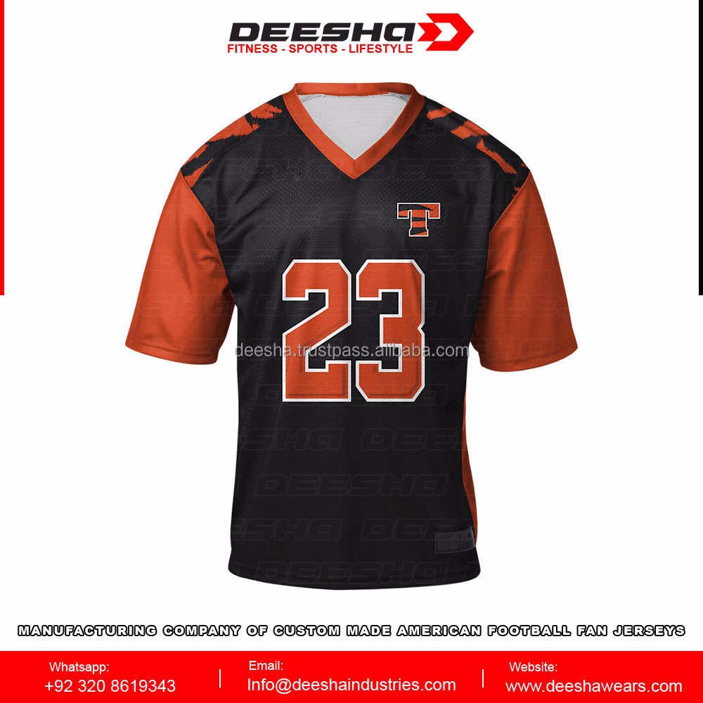 Custom Men Fan Football Jersey Panthers