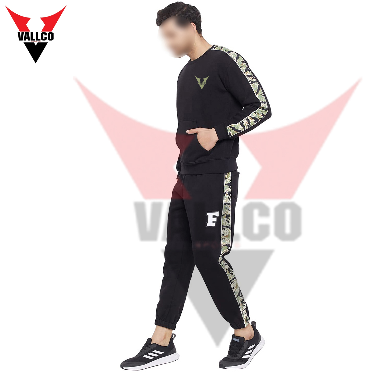 Crew Neck Customized Logo Print High Quality Causal Wear Premium Product Men Sweatshirts - view 4