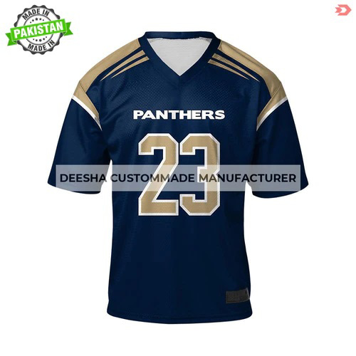 Custom Men Fan Football Jersey Panthers - view 4