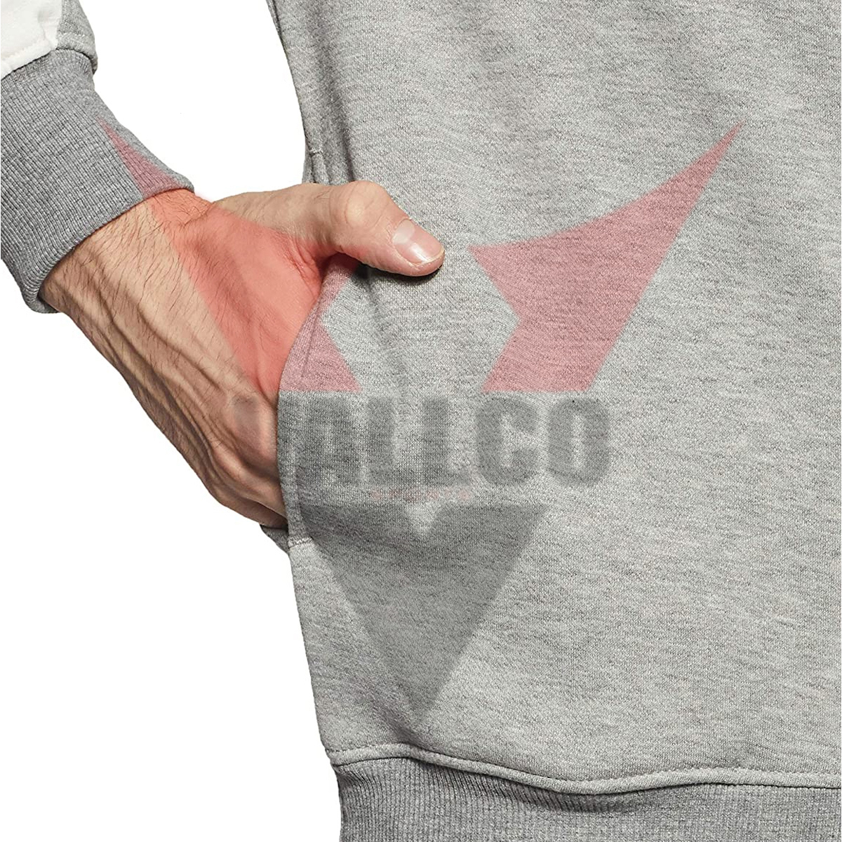 In One Solid Color Plain Pullover Style Newest Design Hot Sale Causal Wear Men Sweatshirts  - view 4