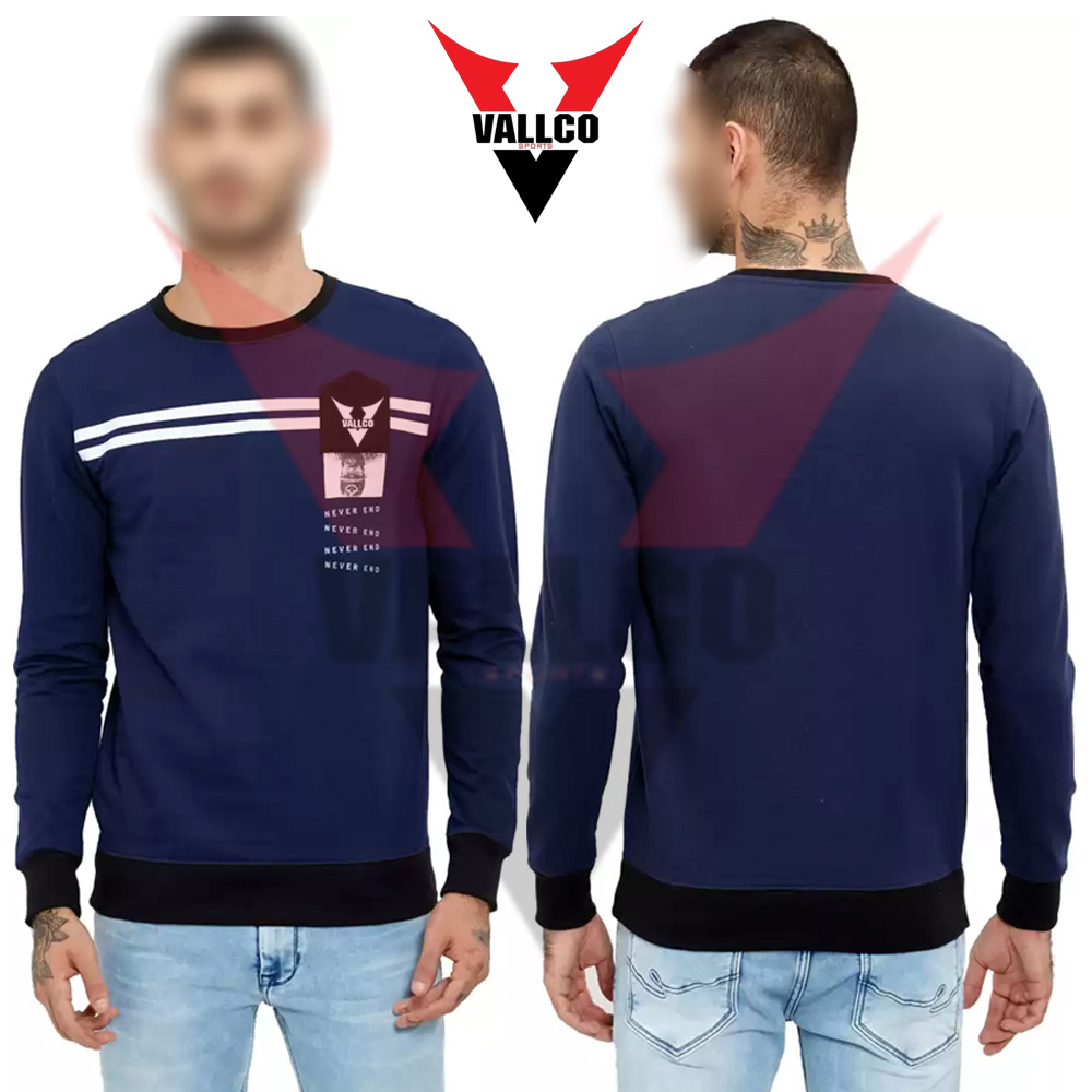 Black White Contrast Color Lining Style Highest Quality Make Your Own Men Wear Sweatshirts - view 2