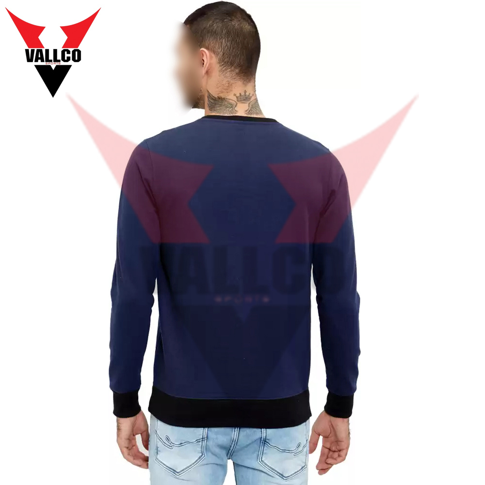 Black White Contrast Color Lining Style Highest Quality Make Your Own Men Wear Sweatshirts - view 5