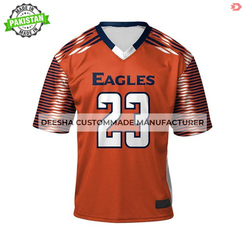 Custom Fan Football Jersey Eagles - view 4