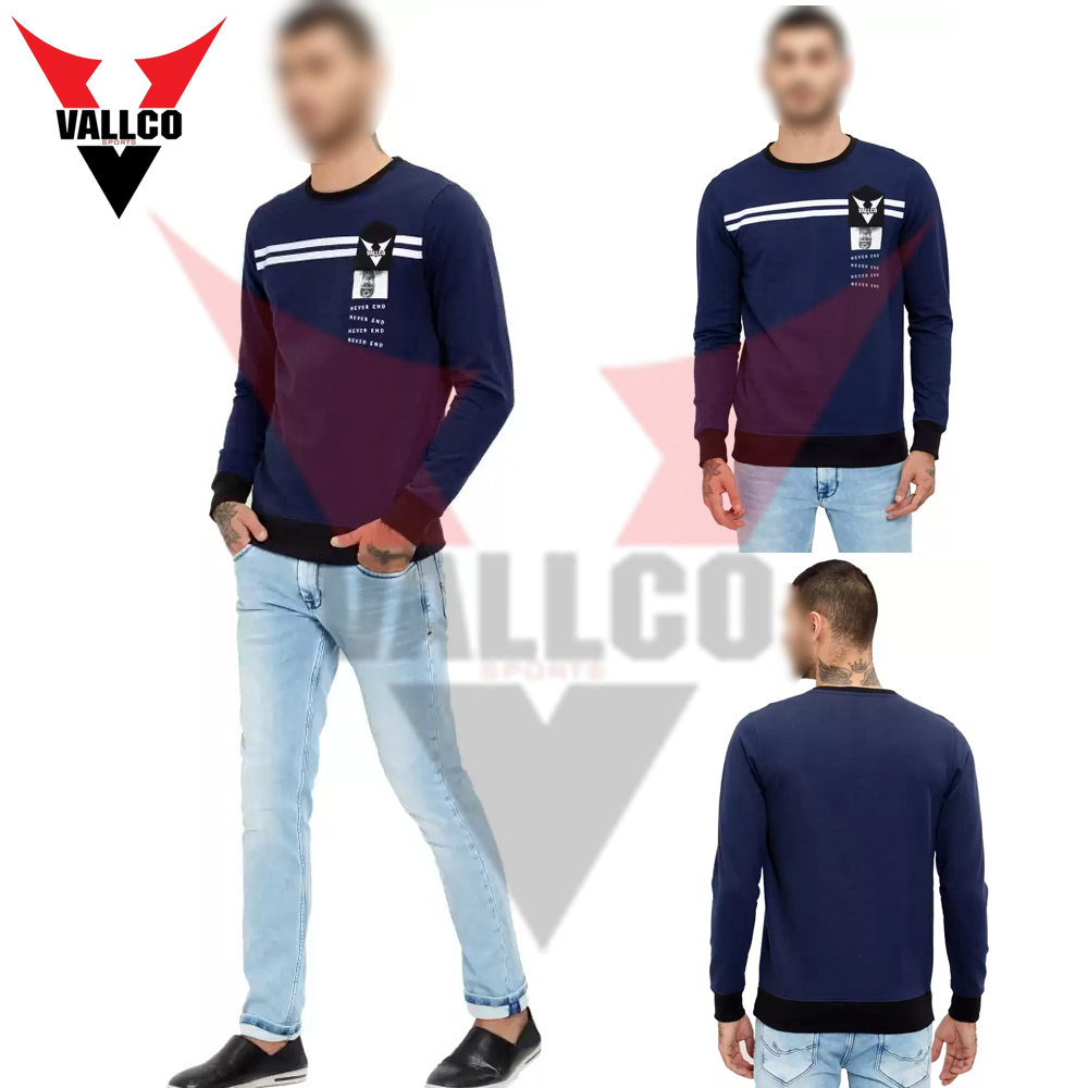 Black White Contrast Color Lining Style Highest Quality Make Your Own Men Wear Sweatshirts - view 8