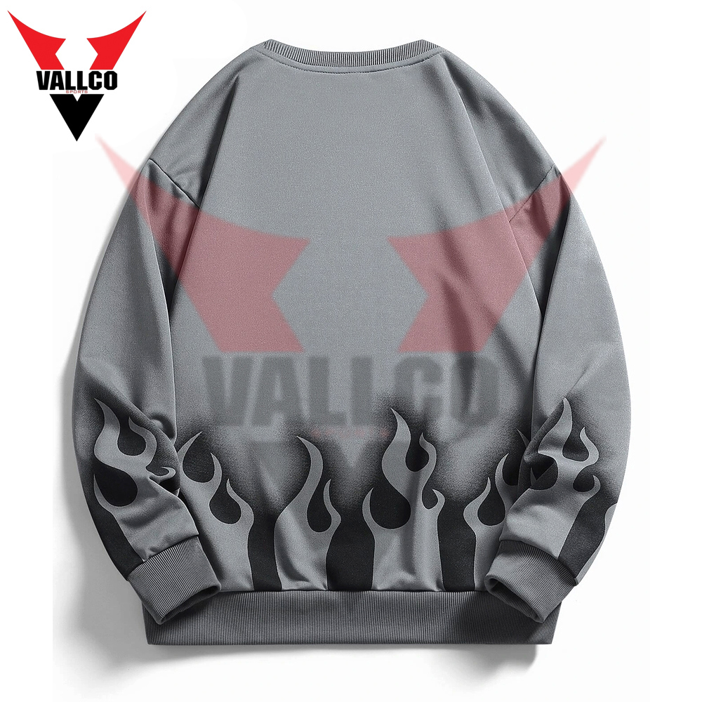 Long Sleeve Lightweight Stylish Sweatshirts Casual Wear Workout Pullover Sweatshirts For Men - view 4