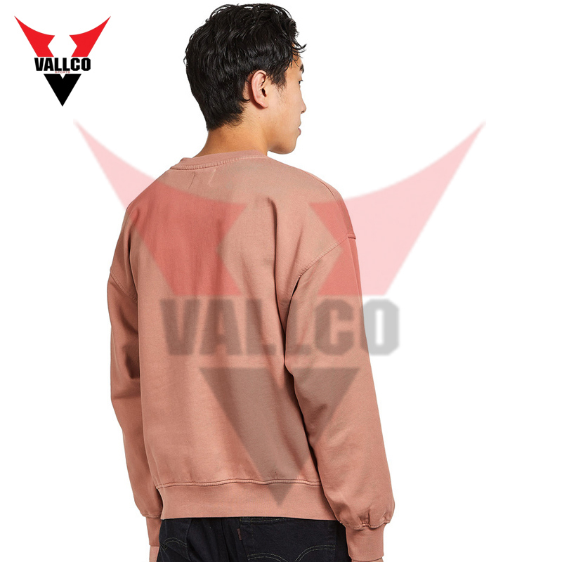 Good Quality Men's Comfort Wash Garment Dyed Sweatshirts Regular Sleeve Winter Wear Sweatshirts - view 16