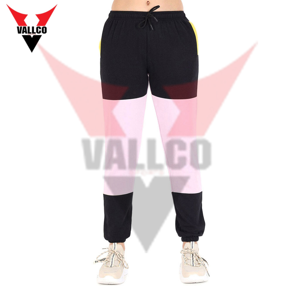 Latest Design Pink And White Contrast Tracksuit Hoodie With Pant 2 Piece Set Women Tracksuit - view 10