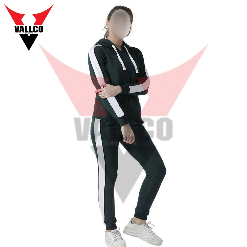 Green White Color Outer Wear Tracksuit Pullover Style Highest Quality Women Tracksuit - view 5