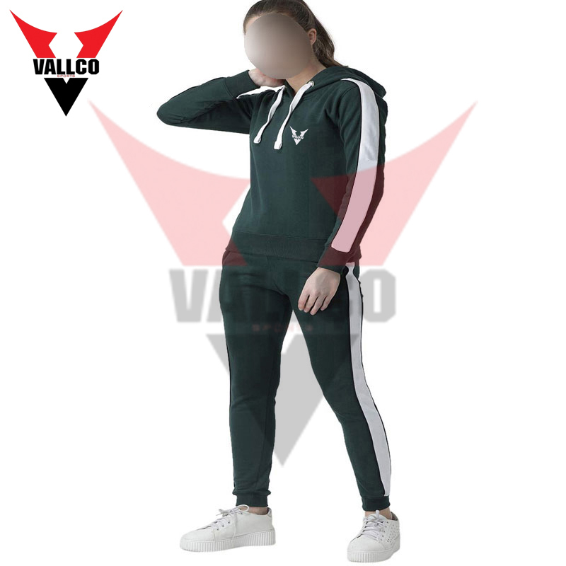 Green White Color Outer Wear Tracksuit Pullover Style Highest Quality Women Tracksuit - view 6