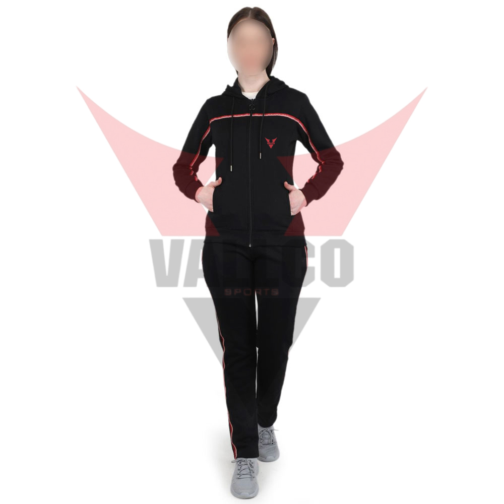 Black Color New Custom Wholesale Cotton Long Sleeve Winter Women 2 Piece Shirt Pants Tracksuits Sets