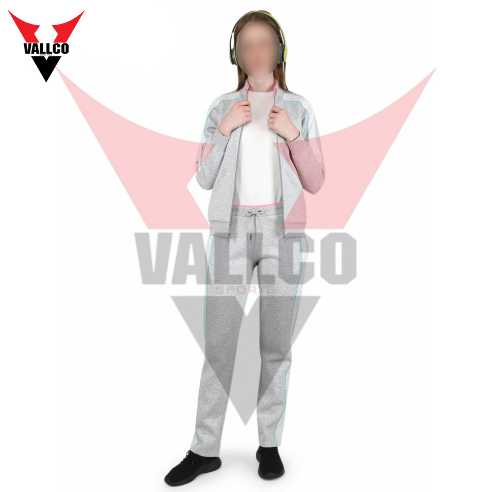One Solid Color New Stylish Custom Made tracksuits Best Quality New Arrival Women 2 Piece Tracksuit - view 9