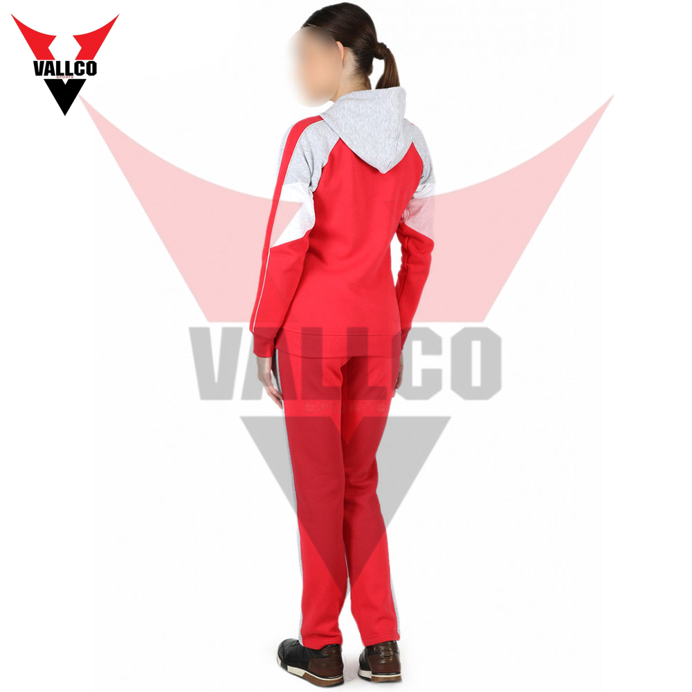 Trendy Product Red Gray Color In Different Design Shirt And Pant Set Best Sale Women Tracksuits - view 3