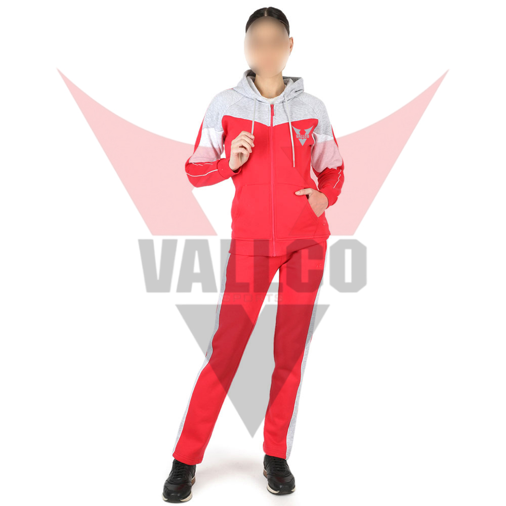 Trendy Product Red Gray Color In Different Design Shirt And Pant Set Best Sale Women Tracksuits - view 10