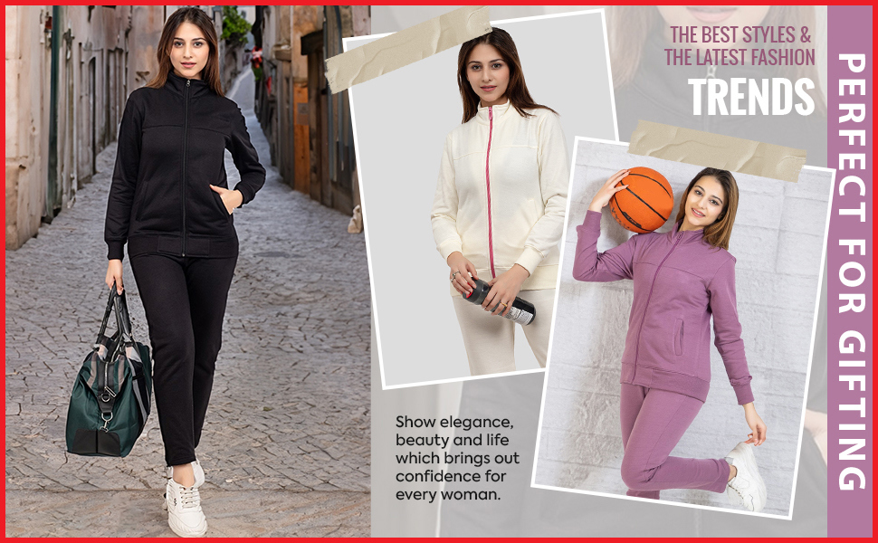 Trendy Product Red Gray Color In Different Design Shirt And Pant Set Best Sale Women Tracksuits - view 12