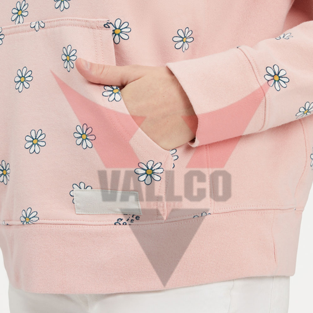 Best Quality Product Unique Design Customized Logo Print Lightweight Women Causal Wear Hoodies - view 4