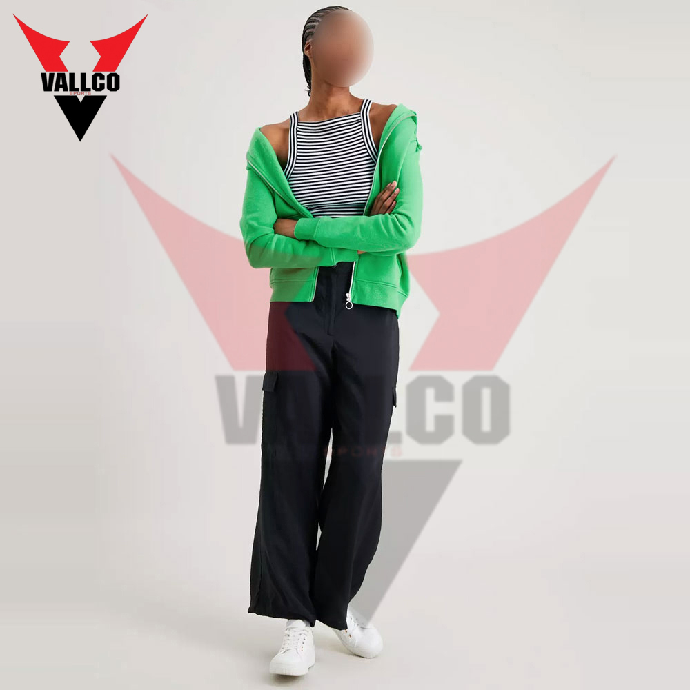 Fully Customized Made Best Color Contrast Unique Design Women Causal Wear Hoodies - view 3