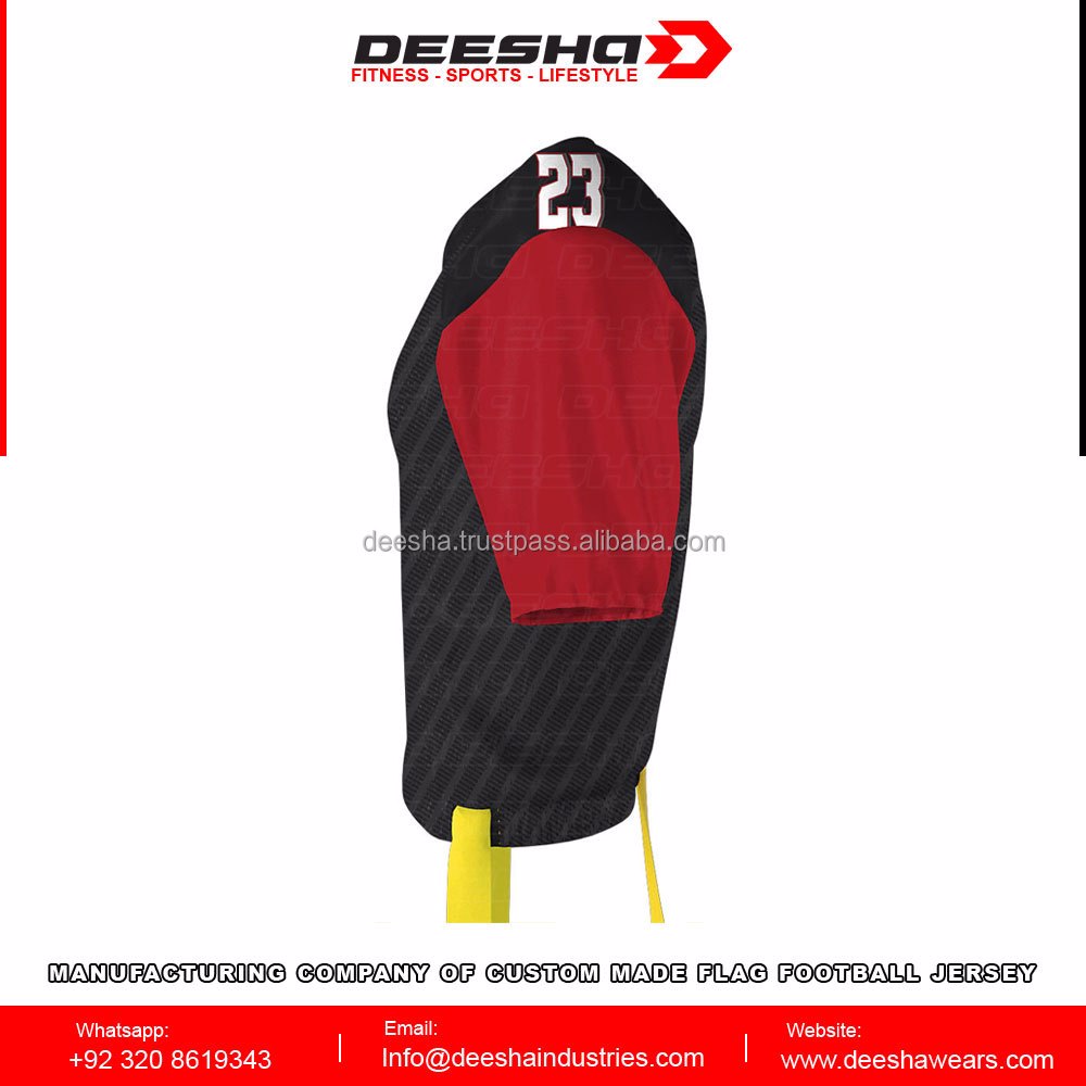 Custom Men's Flag Football Jersey Hawks