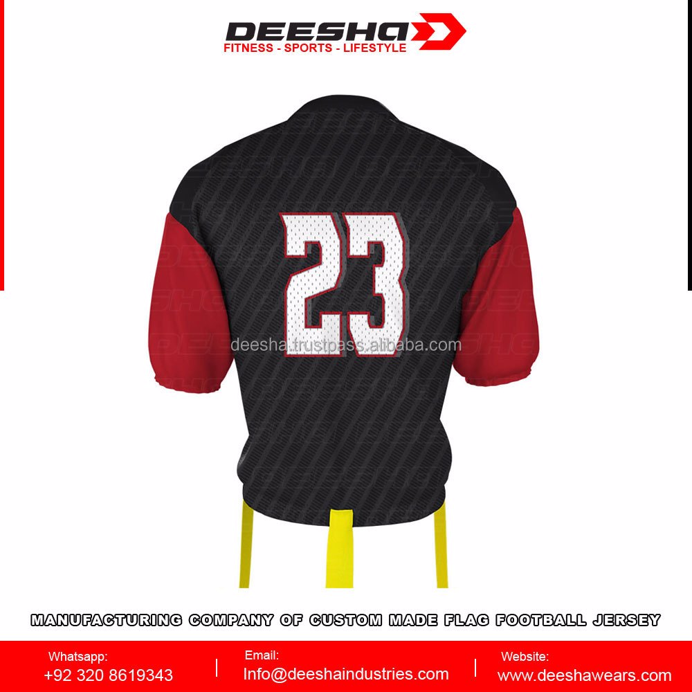Custom Men's Flag Football Jersey Hawks - view 2