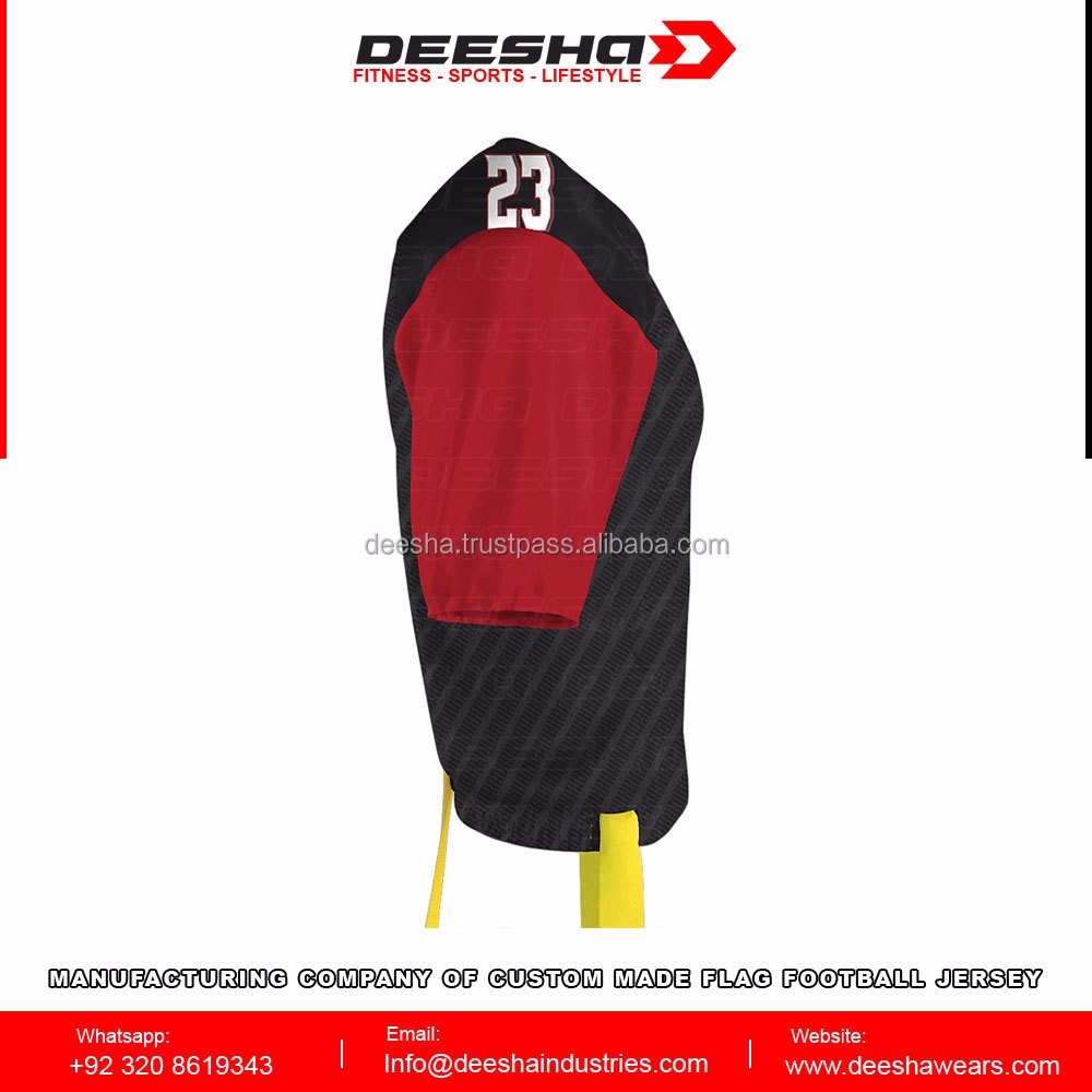 Custom Men's Flag Football Jersey Hawks - view 3